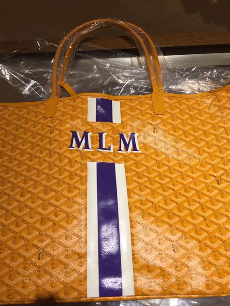 customized goyard|custom goyard bag.